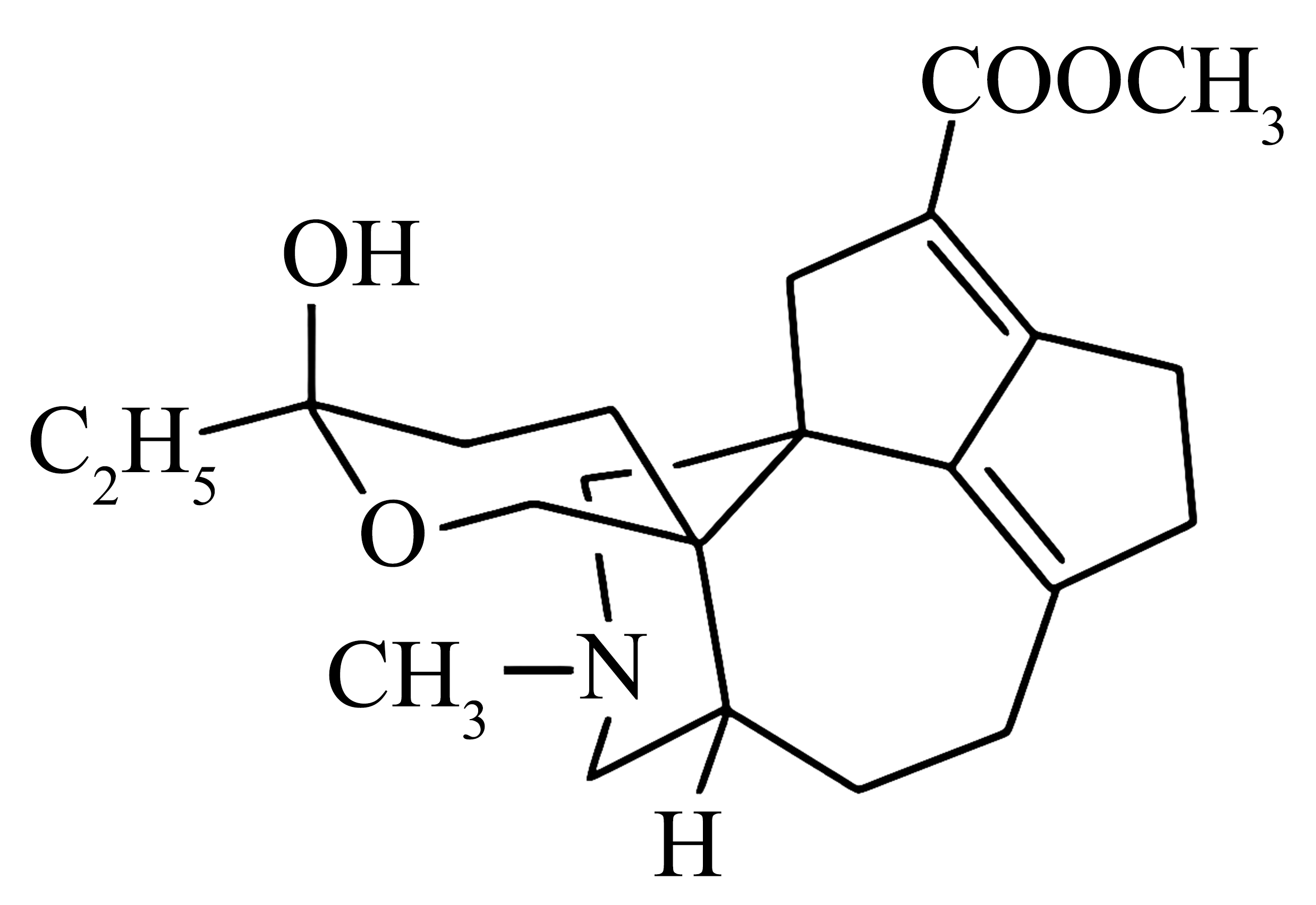 一种天然生物碱的结构简式如图所示.下列关于该物质的
